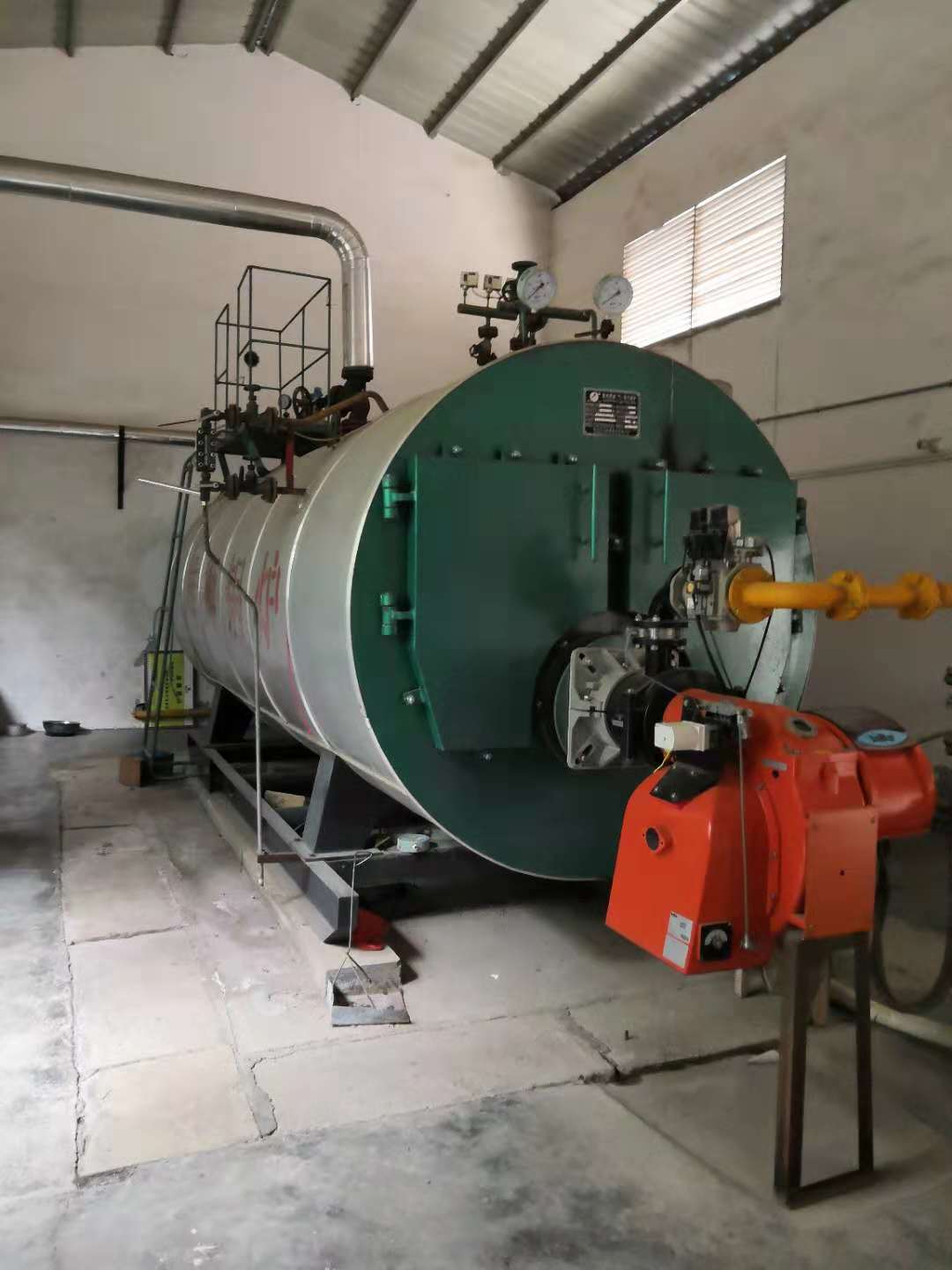 出售二手4t燃气蒸汽锅炉