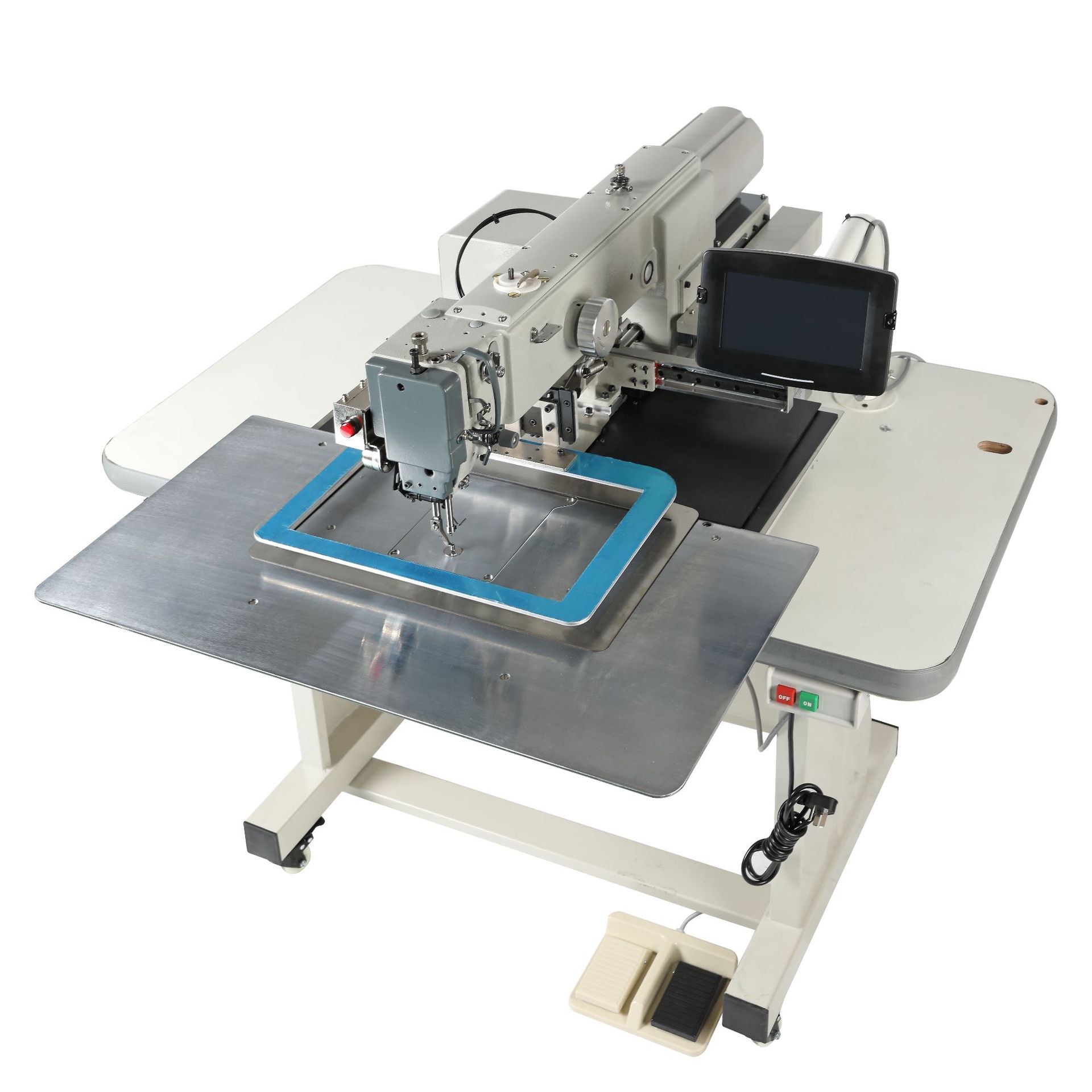 厂家直销电脑花样机3020 缝商标安全带自动缝纫机3520花样电脑车