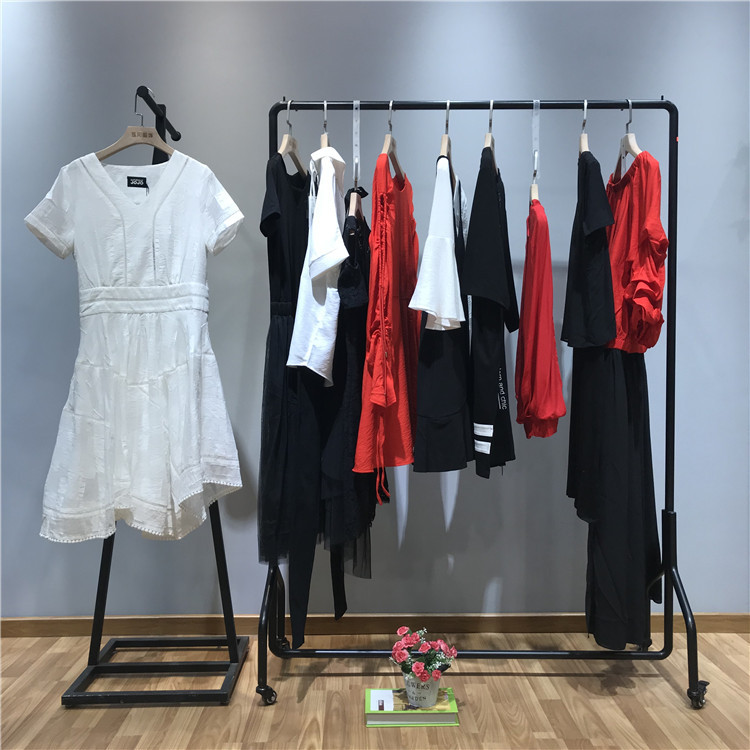 naturally jojo乔乔2020夏季潮牌经典黑白 品牌女装专柜撤柜尾货