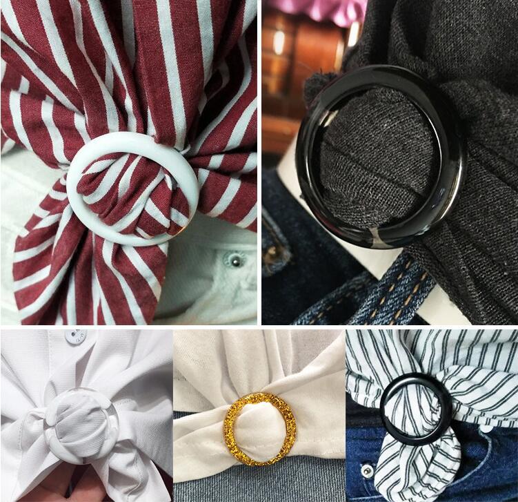 批发树脂日字扣 t恤衣角打结扣子三档扣穿带纽扣丝带丝巾纽扣凉鞋