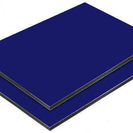 上海吉祥铝塑板4mm25丝警察兰 内墙外墙门头广告牌幕墙干挂铝塑板