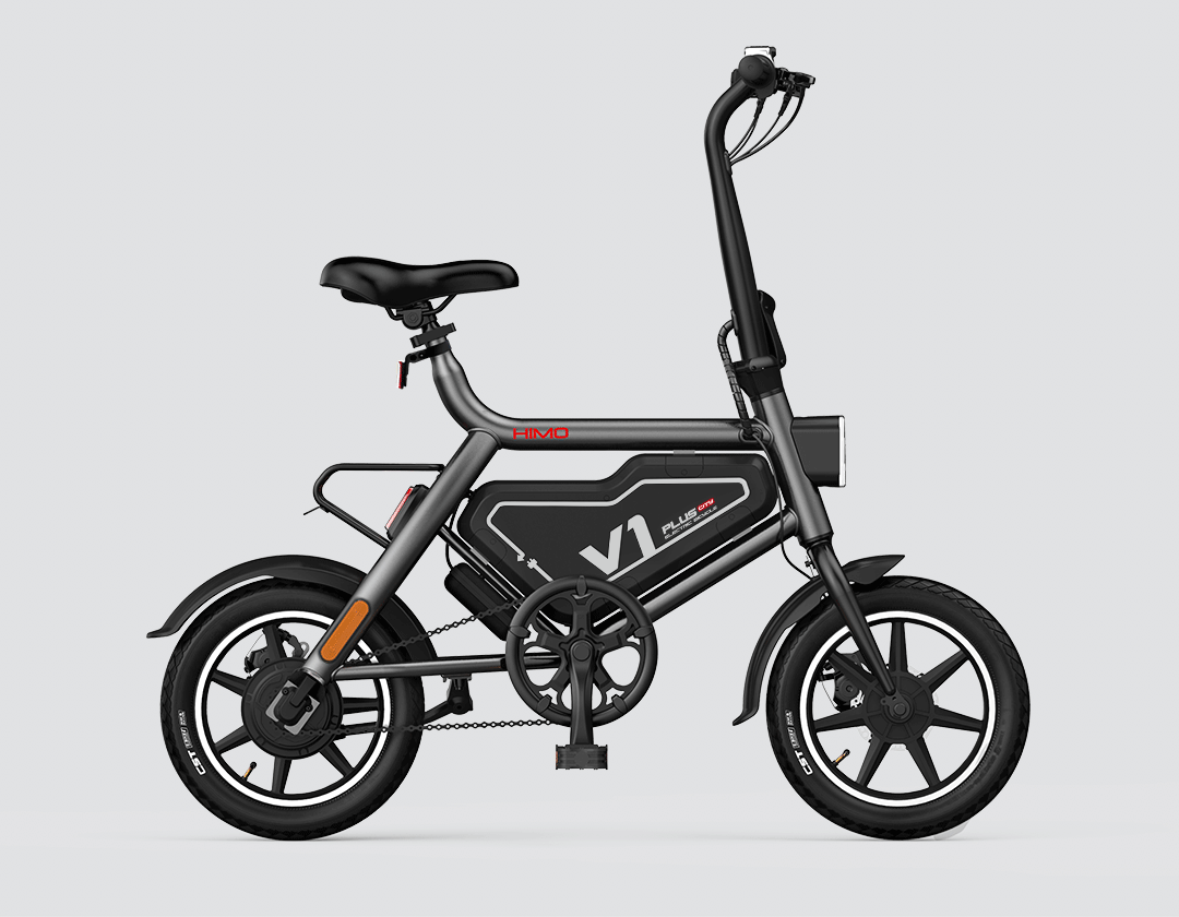 小米有品喜摩himo v1 plus 电动助力自行车 小型折叠摩托车锂电池