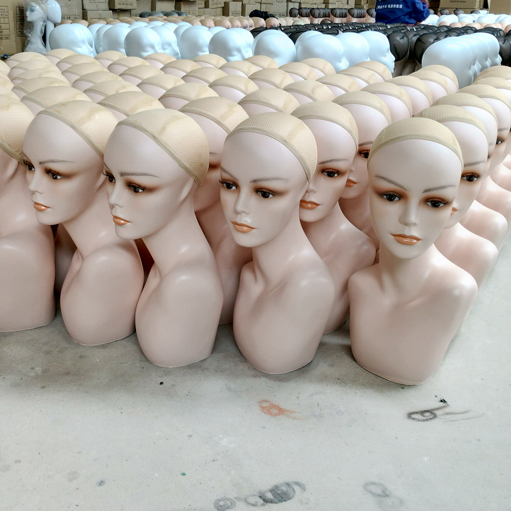 假发模特头假发展示头模支架橱窗展示假发帽子模型头道具支架