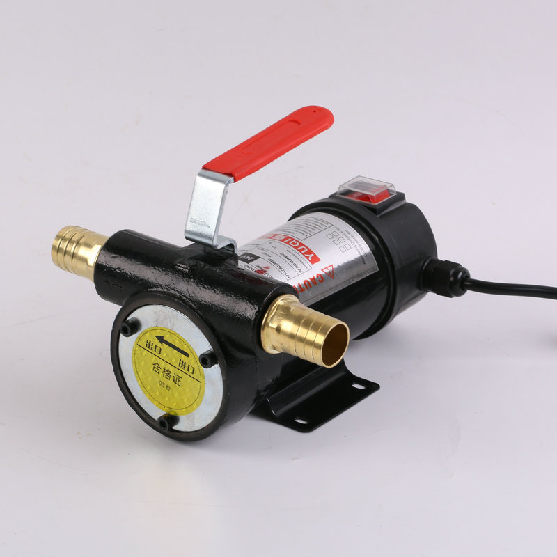 厂家批发柴油泵手提式电动抽油泵12v220v 24v小型加油吸油泵