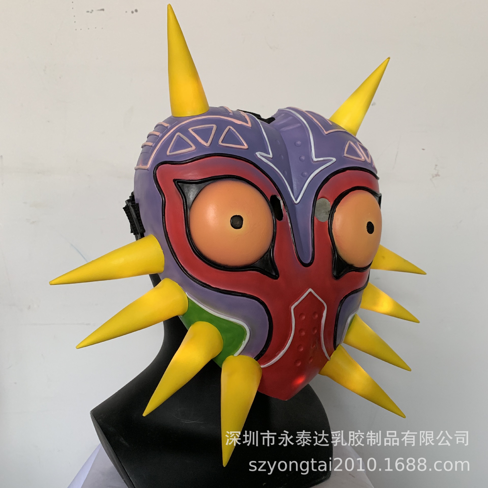 梅祖拉的假面 塞尔达传说cosplay majoras mask万圣节 乳胶面具