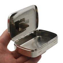 厂家批发便携式金属烟盒 金属烟具盒保湿盒 烟丝盒 烟盒
