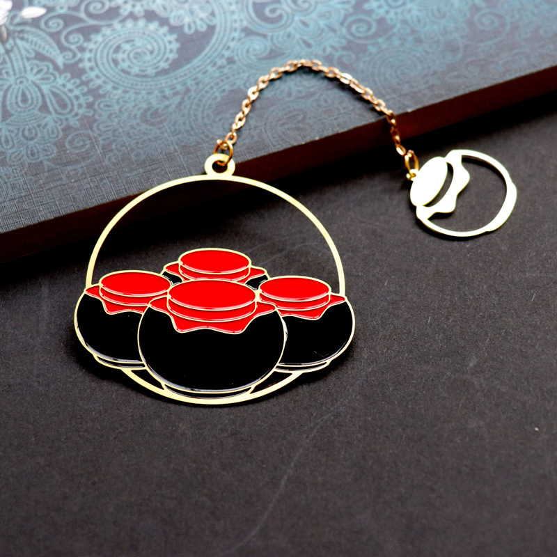 艾草雄黄粽子赛龙舟端午系列植物吉祥异性定制刻logo企业文创书签