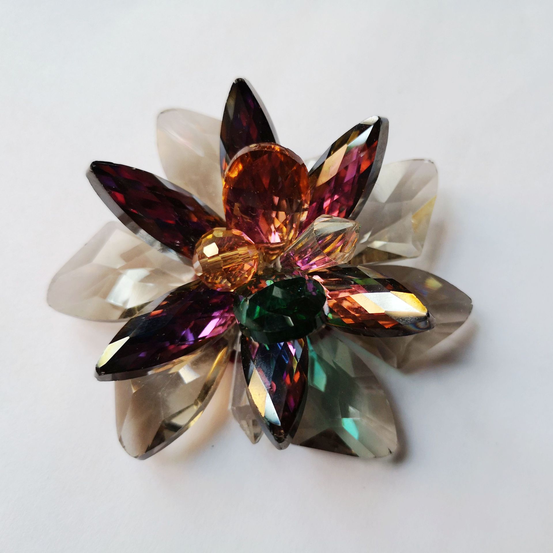 玻璃水晶鞋花鞋扣手工串珠鞋花鞋扣玻璃水钻鞋花