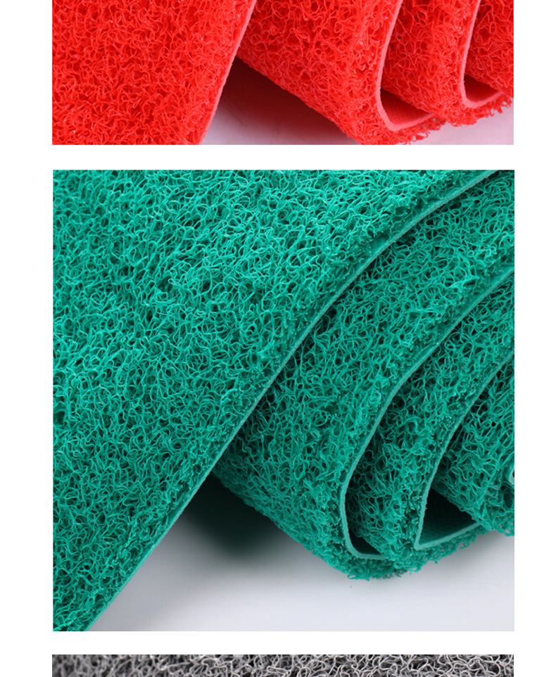 加厚3gpvc喷丝地毯丝圈地垫卷材防水防滑开走廊业迎宾地毯地垫