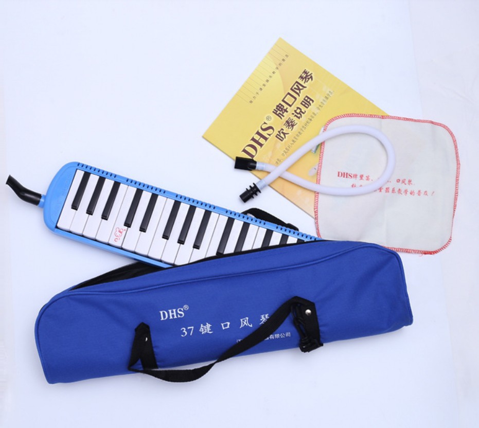 奇美dhs37键软包口风琴学生32键儿童初学者学生用27键口吹琴教学