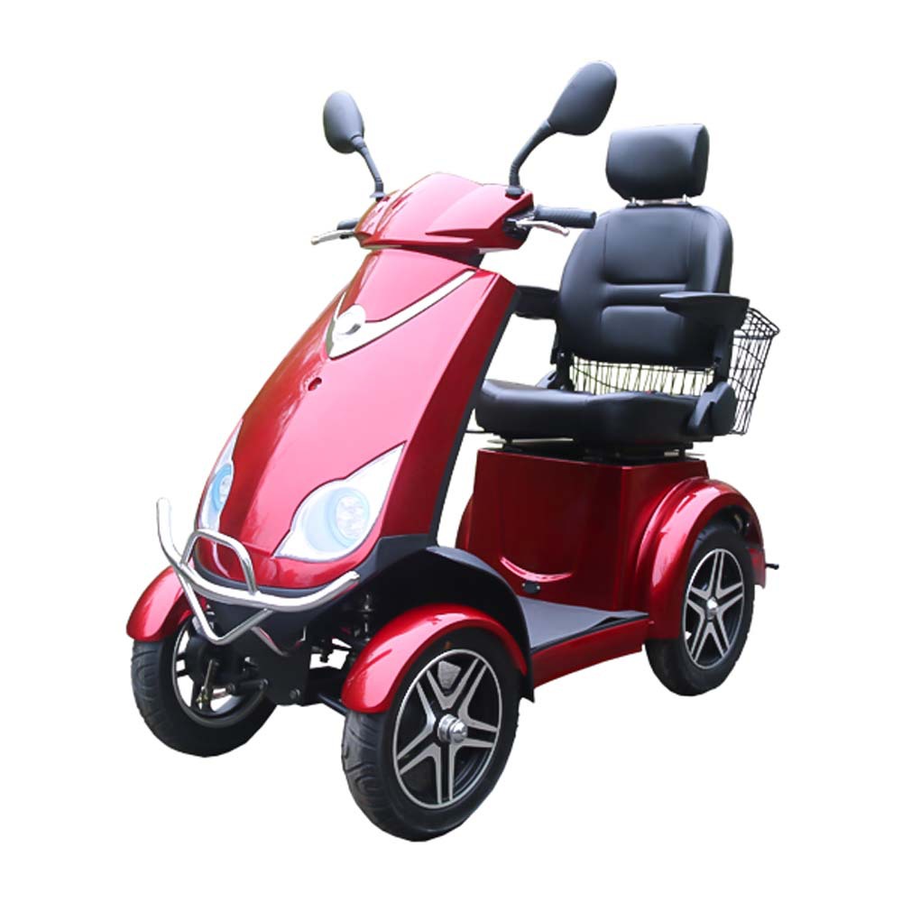 老人残疾人代步车四轮超安全电动踏板车