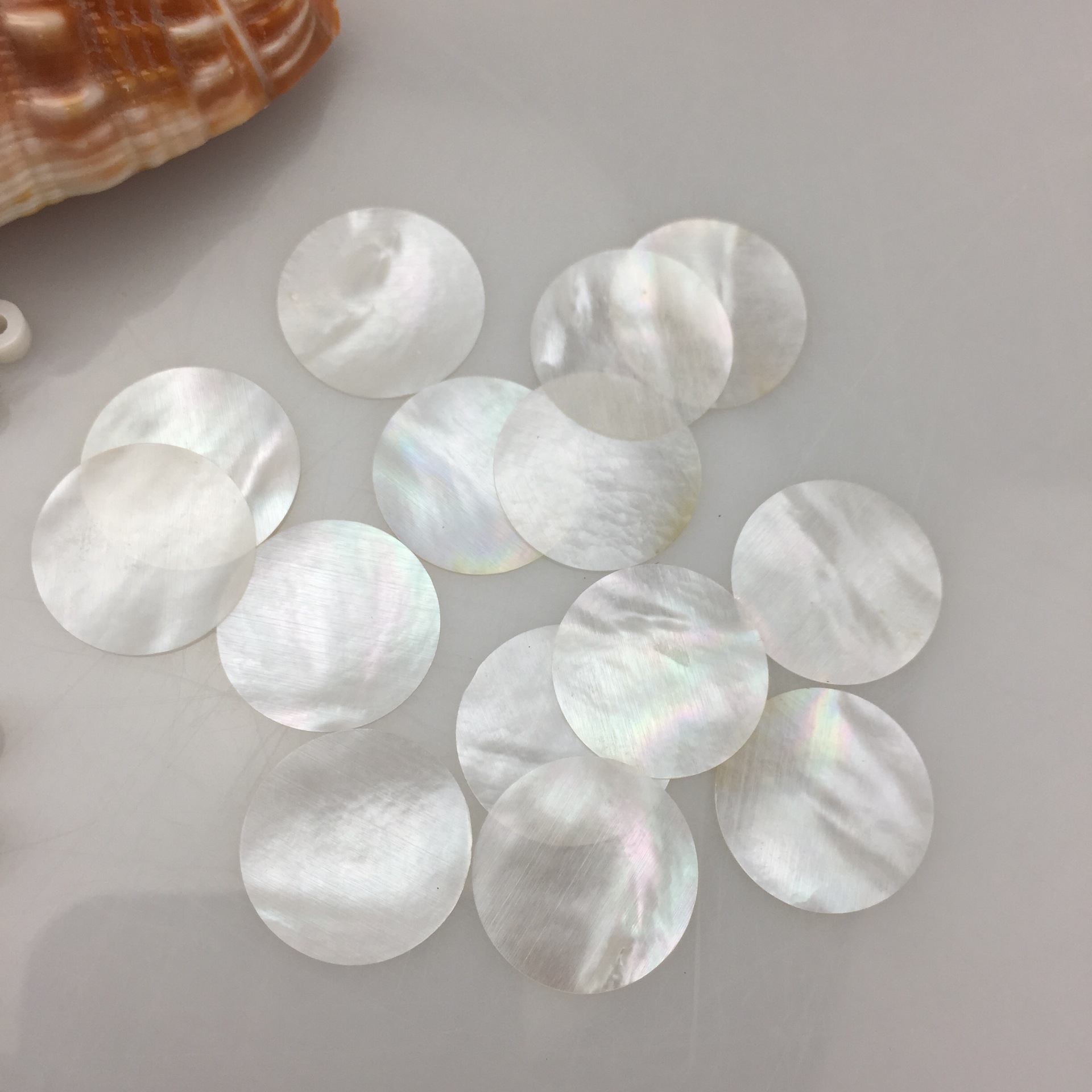2毫米贝壳片 白蝶贝 美甲贝壳片 螺钿贝壳片