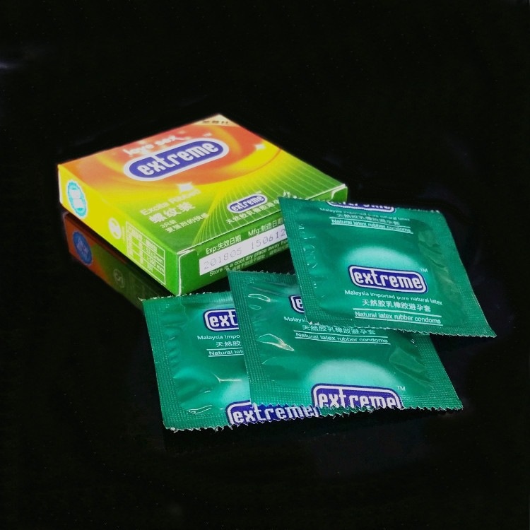 至尊杜大胆爱3只装避孕套超薄螺纹活力安全套计生成人情趣性用品