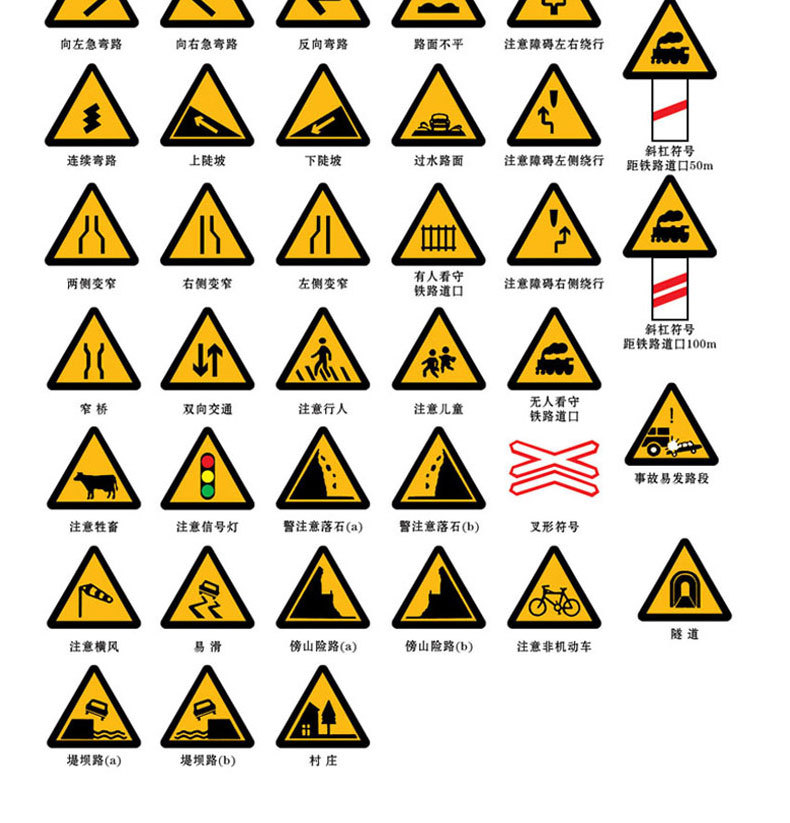 益宙内叉车限速5公里注意行人安全工厂车间指示提示标志标识标牌