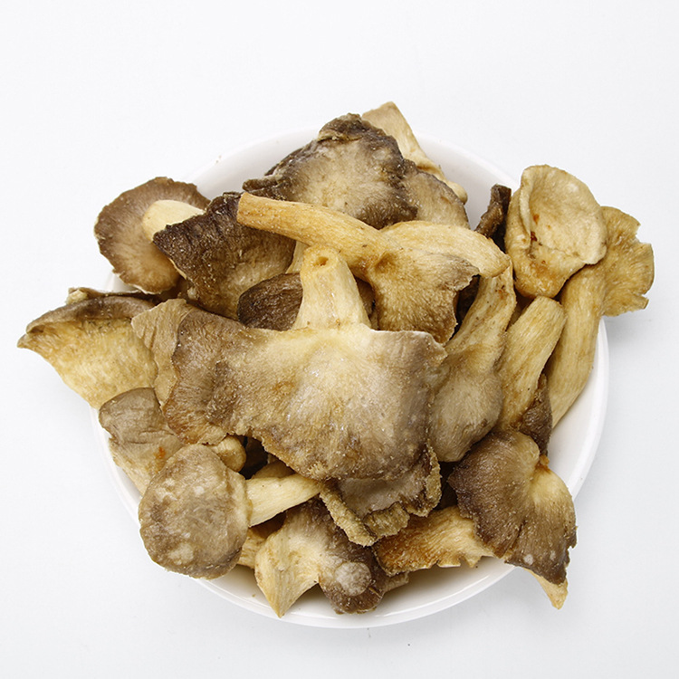 即食秀珍菇干菌菇脆500克儿童孕妇休闲零食微供代发散装批发