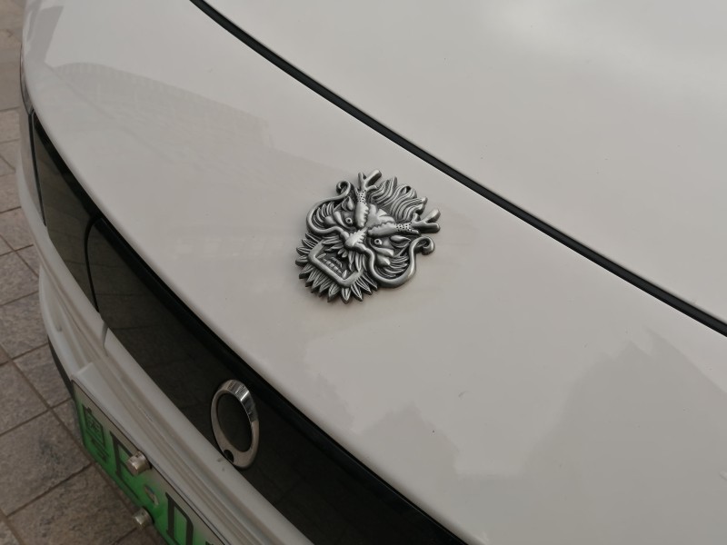 龙王龙头车贴金属车标立体越野车3d个性改装中网标车尾门标志装饰