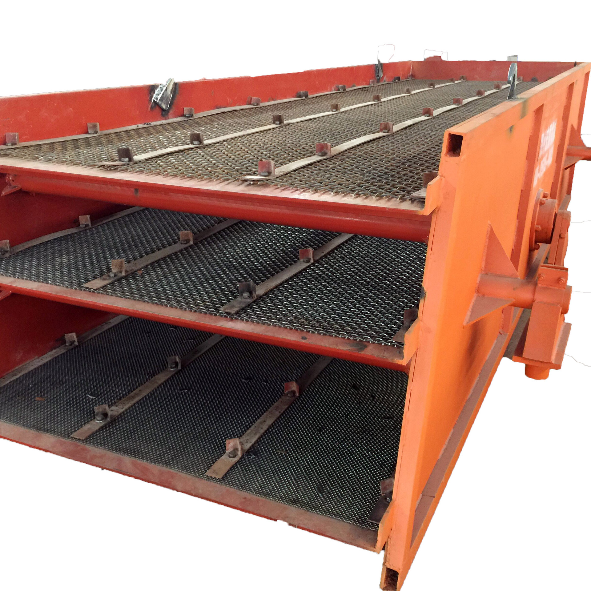 供应矿山用砂石振动筛 型yk系列单双三层振动筛设备