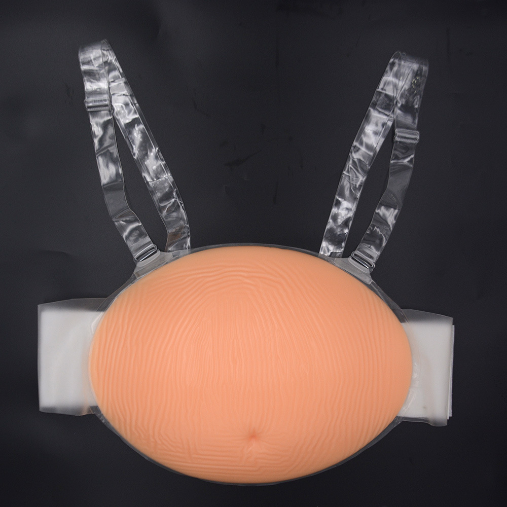 匹薇魔术贴硅胶假肚子演员孕妇道具假肚子厂家批发亚马逊爆款产品