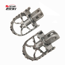 N-STAR 异兽650不锈钢旋转脚踏加宽钉面 摩托车配件厂家直供招代