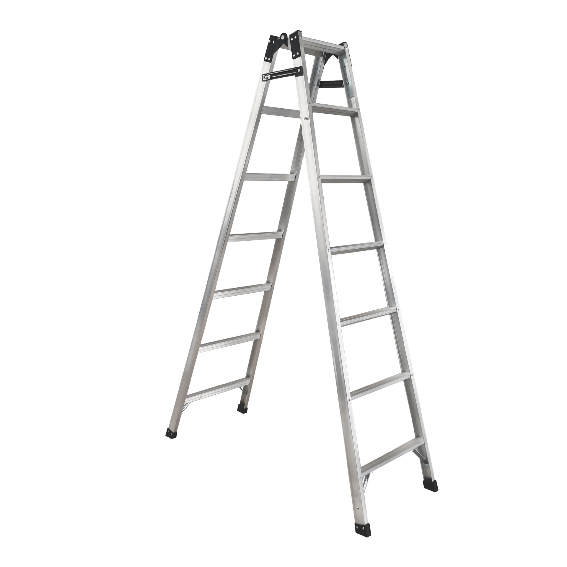 6阶加厚折叠梯多功能关节梯直梯梯双侧人字梯子