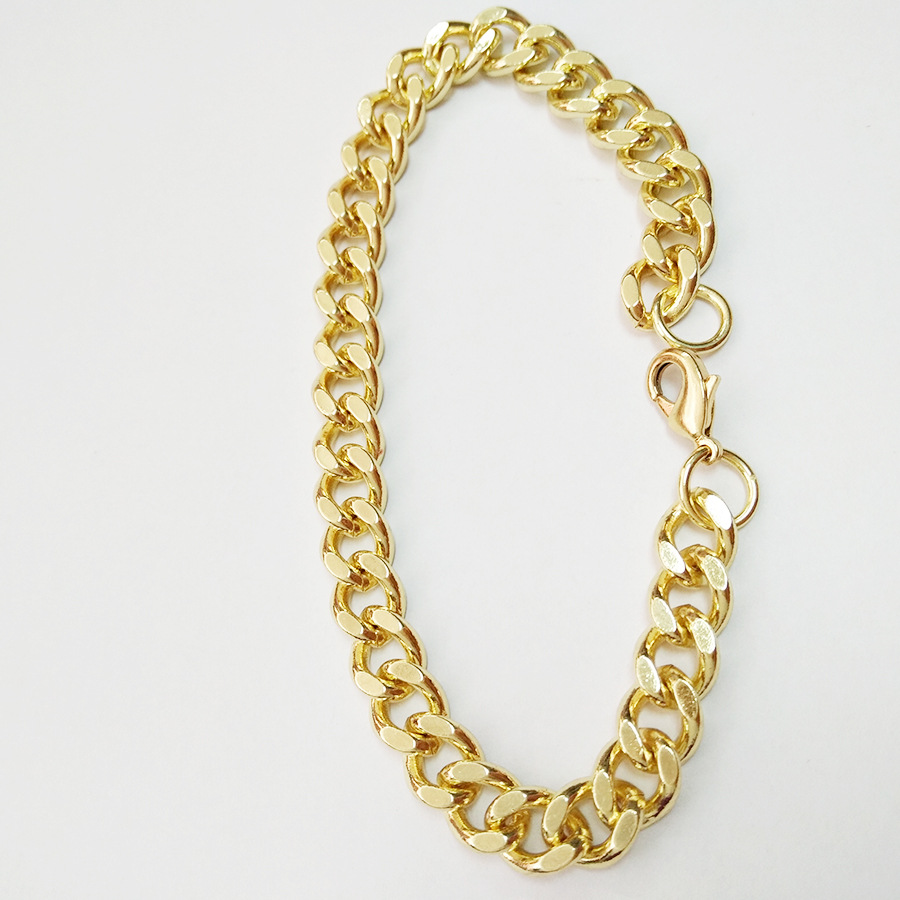 不锈钢304nk链条 饰品o形侧身钢色光亮可做项链