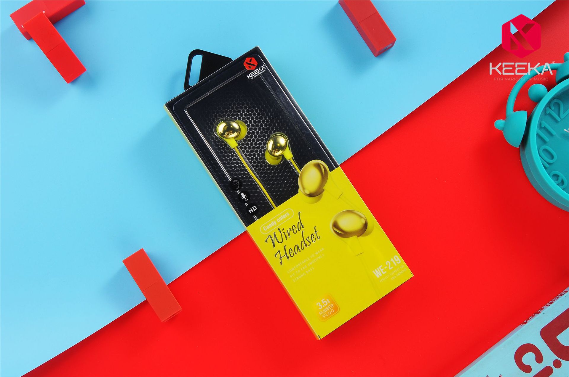 奇卡线控手机耳机金属适用苹果有线耳机入耳式带麦克风工厂直销