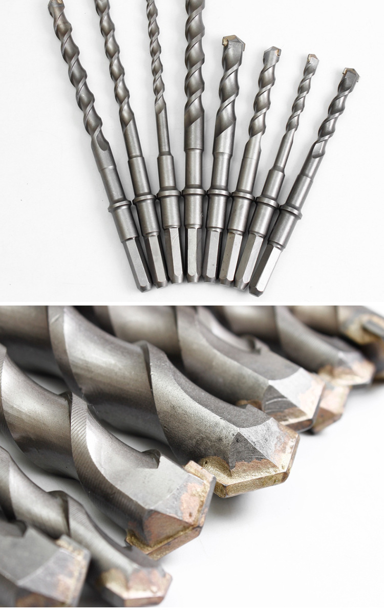 非标六角合金电锤钻头电梯安装冲击钻12.5mm16.5mm18.5mm厂家直销