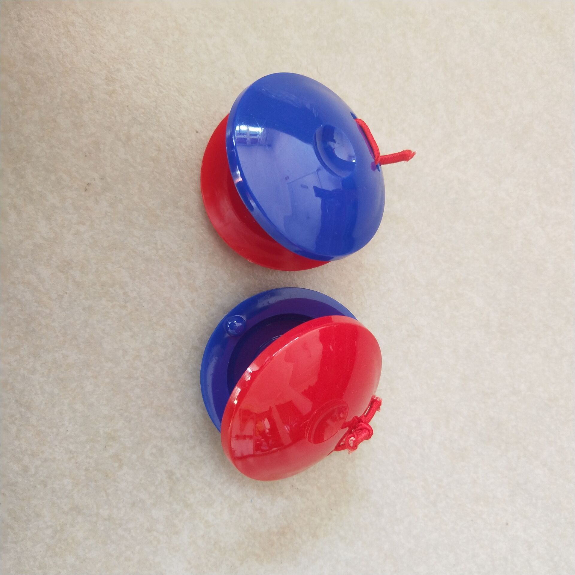 厂家供应塑料舞板 儿童奥尔夫圆响板 幼儿园早教塑料舞板