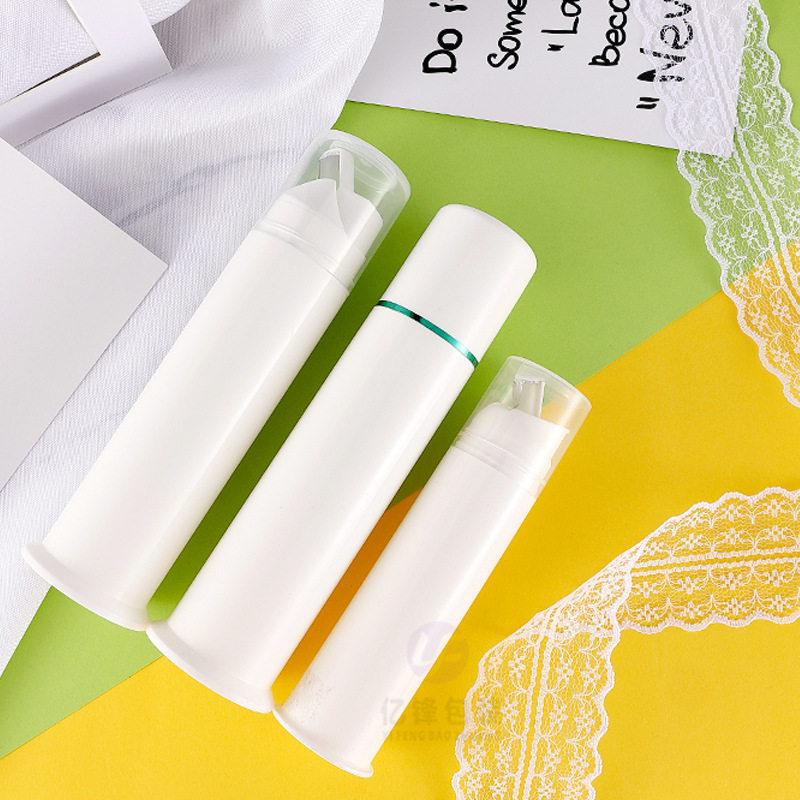 新款牙膏管按压式牙膏瓶真空泵式牙膏管100ml牙膏立式牙膏瓶60ml