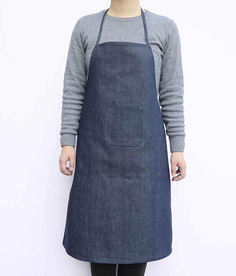 成人牛仔围裙劳保工作围裙耐磨加厚电焊工业帆布围裙工作服防护服