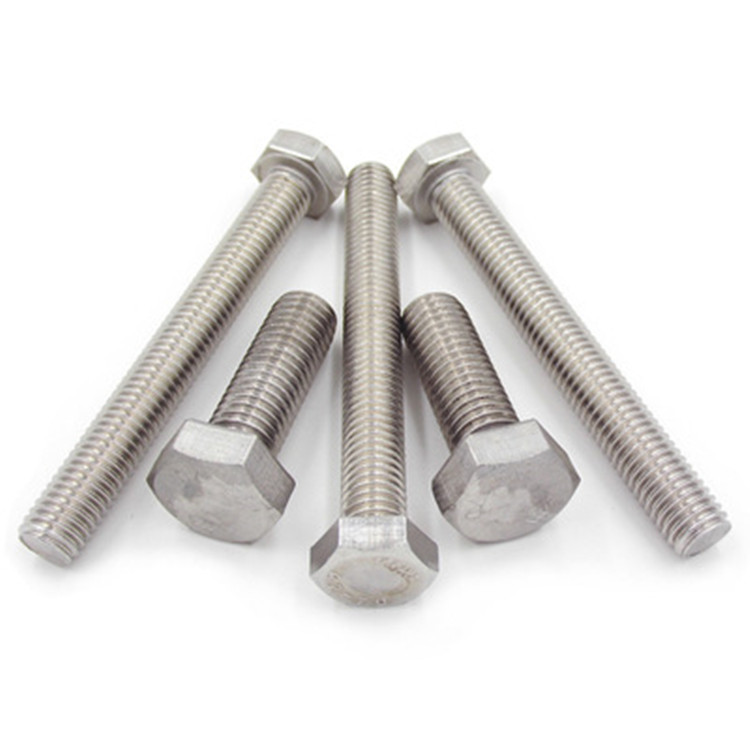 304不锈钢外六角螺栓m8不锈钢六角螺丝外六角螺栓din933 厂家直销