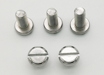 不锈钢304 gb67盘头一字螺丝m5m6m8m10开槽一字螺丝 一字圆头