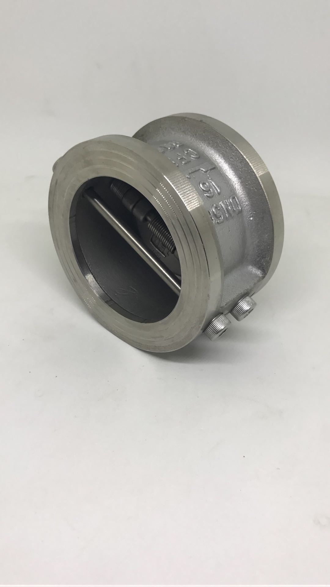 蝶形止回阀 厂家直销304/316不锈钢h76w-x5p内螺纹蝶形止回阀现货