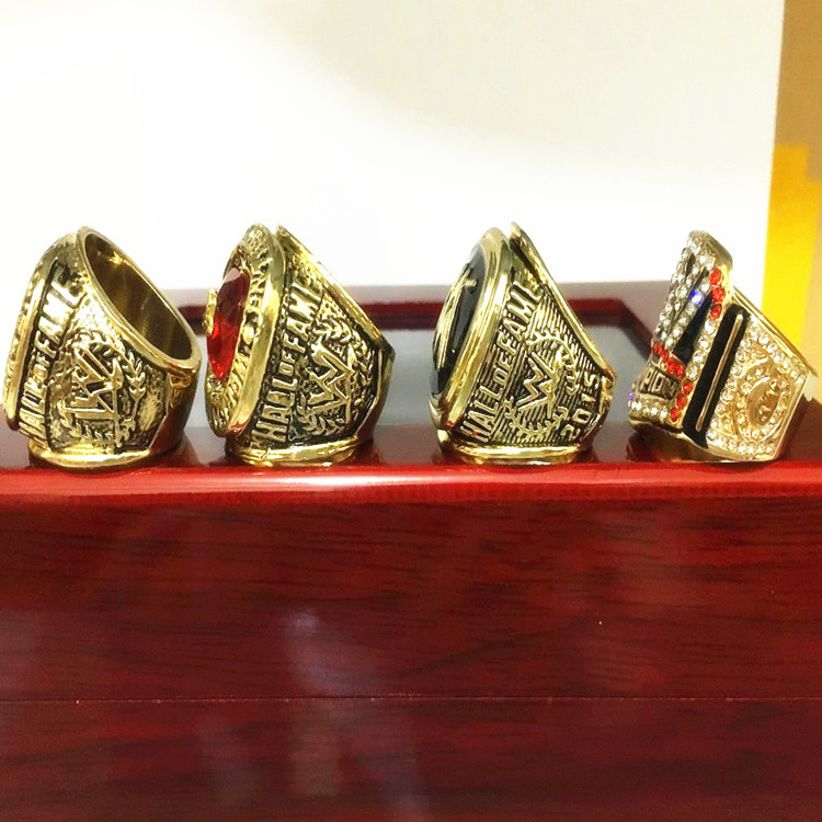 wwe美国职业摔跤总冠军戒指欧美名人堂跨境热销指环
