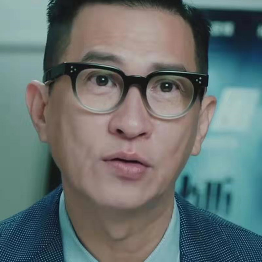 新款廉政风云张家辉同款眼镜框复古渐变框架眼镜潮平光镜金属铰链