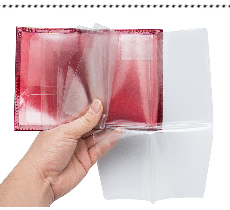 镜面俄罗斯驾驶证机动车行驶证亮面驾照夹证件夹软皮套