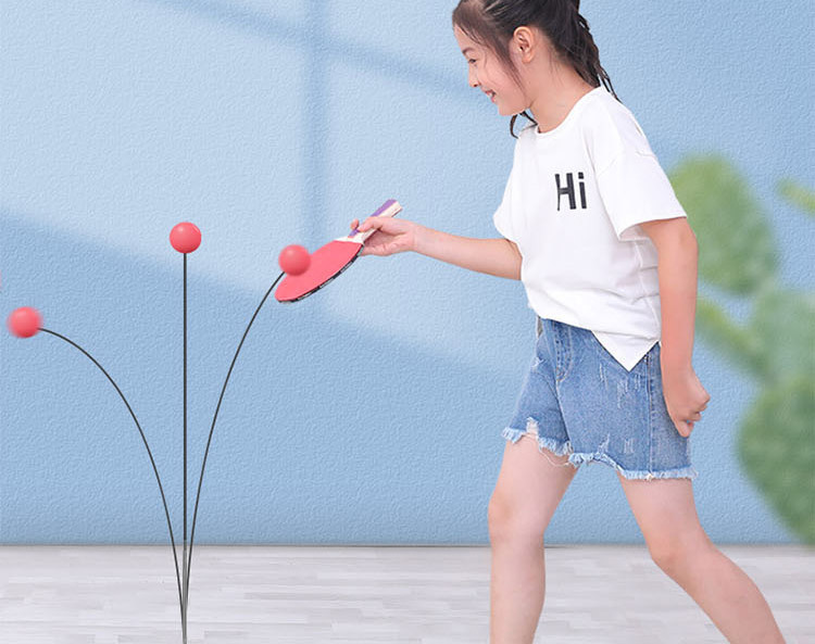 乒乓球训练器热销家用吸盘式自练弹力软轴儿童亲子单人练球器