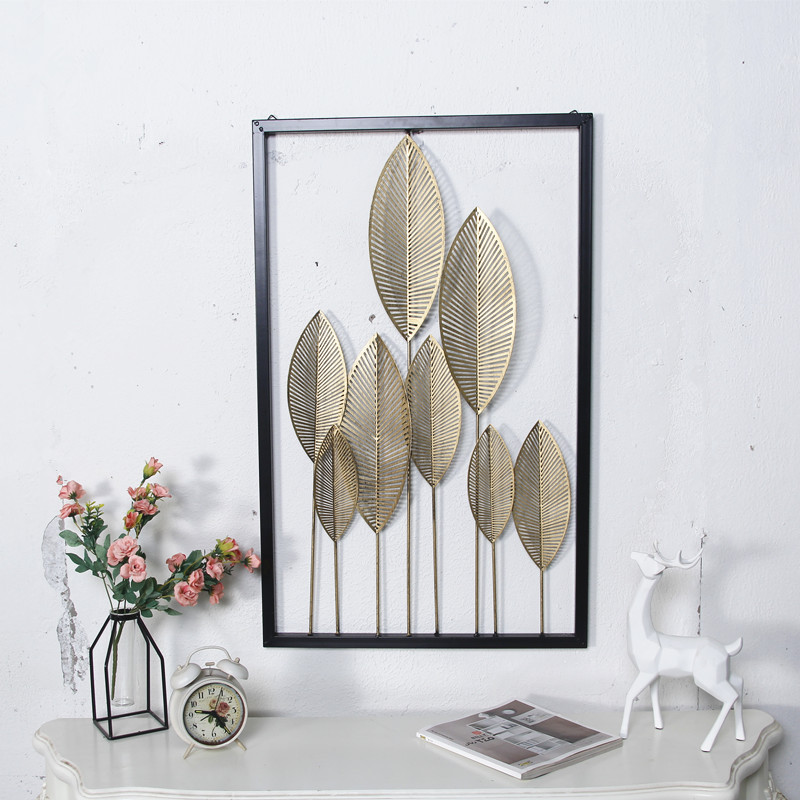 简约铁艺家居壁挂 墙面装饰画 现代客厅沙发创意墙饰挂件工艺品