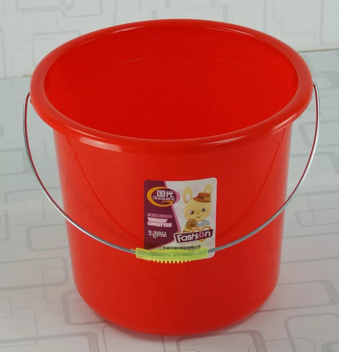 盛水家用水桶塑料加厚水桶储水洗澡桶无味加厚加大水桶四色可选
