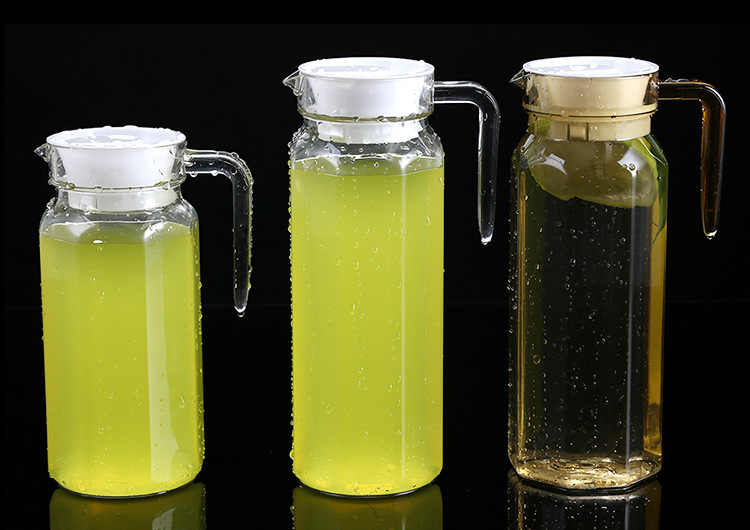 亚克力餐厅酒吧ktv耐摔耐高温果汁啤酒壶家用冷水壶洋酒饮料扎壶