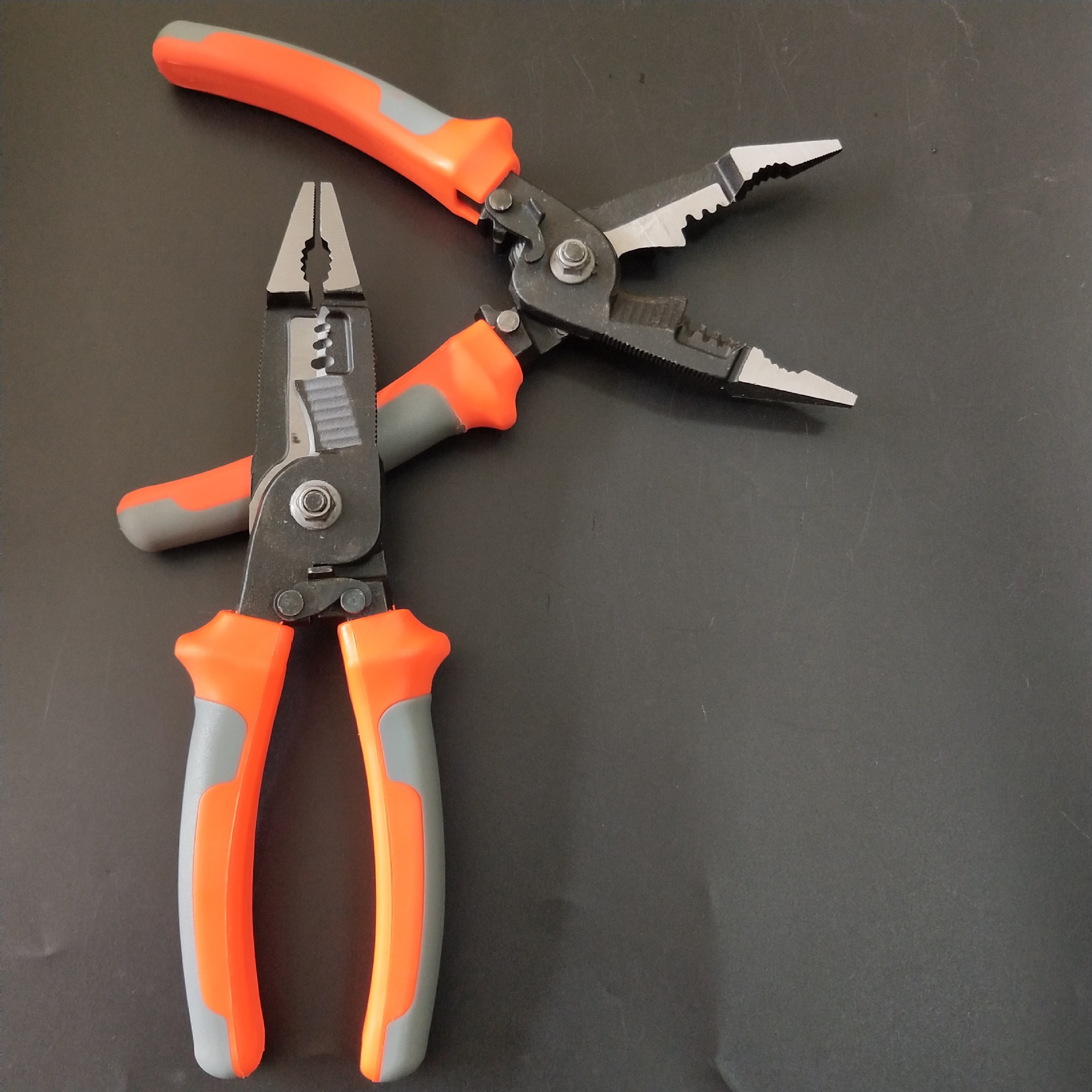 六合一电工剥线钳多功能8寸铬钒钢制手动压线切线钳厂家直销