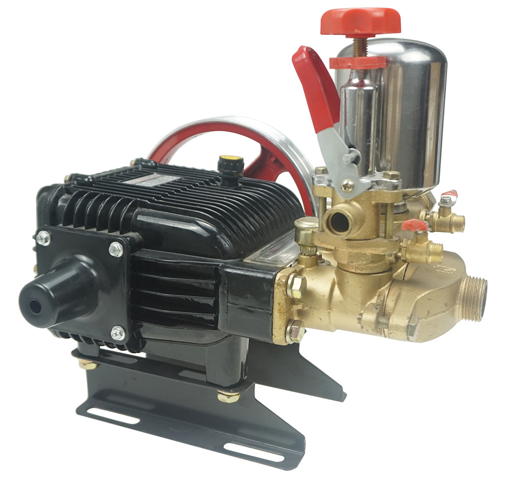 农用果树大棚高压泵打药机泵动力喷雾机机头药泵60三缸柱塞泵泵头