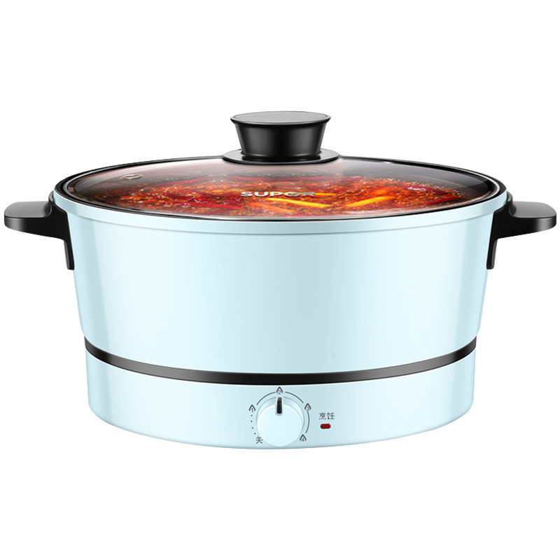 苏泊尔h24yk611电火锅学生锅多功能电煮锅电炒锅炒菜一体电热锅