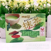 日本进口 Meiji明治巧克力 钢琴 抹茶巧克力 26枚 120.9g*6盒/组
