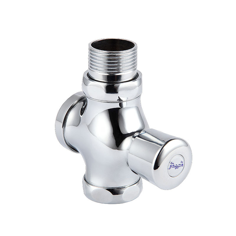 朝阳卫浴大便冲洗阀 四通冲水阀 小便延时阀 手按蹲便器三通-报价