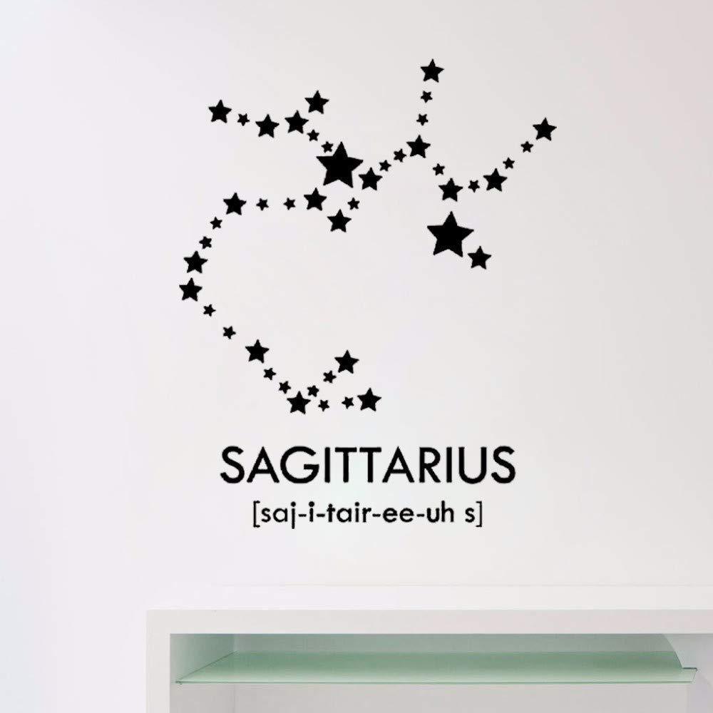 sagittarius射手座星座图案创意精雕家庭装饰贴纸