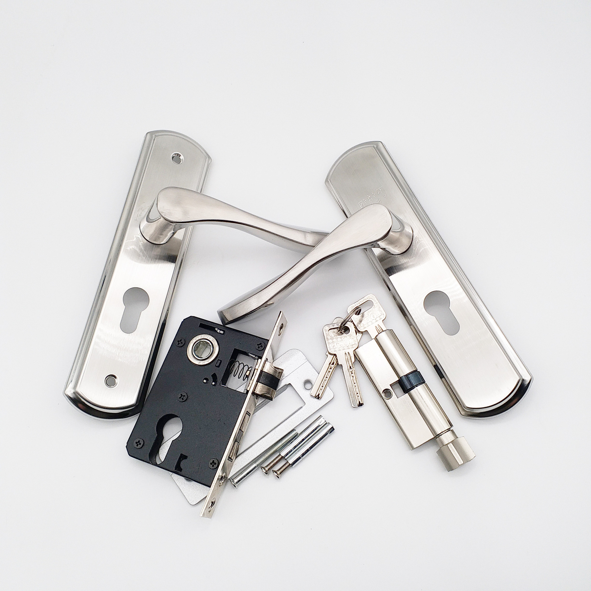 精品不锈钢室内门锁 木门锁具 室内门执手锁 厂家直销零售