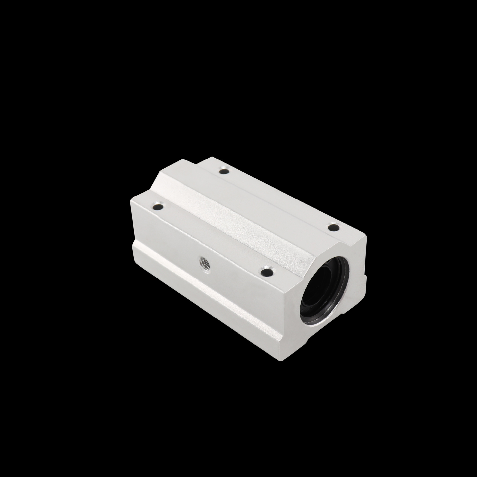 直线导轨滑块轴承scs10luu 16 20 25 30光轴闭口加长型箱式滑块