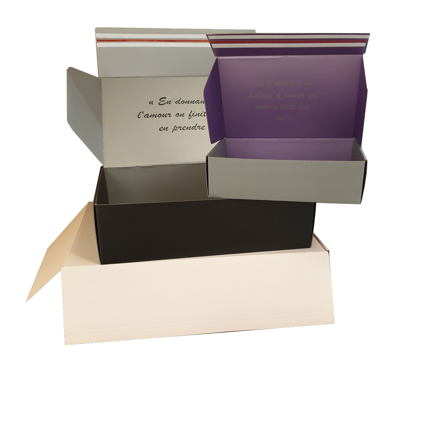 源头厂家定做拉链飞机盒 费设计空白易撕口包装盒快递易撕得纸箱