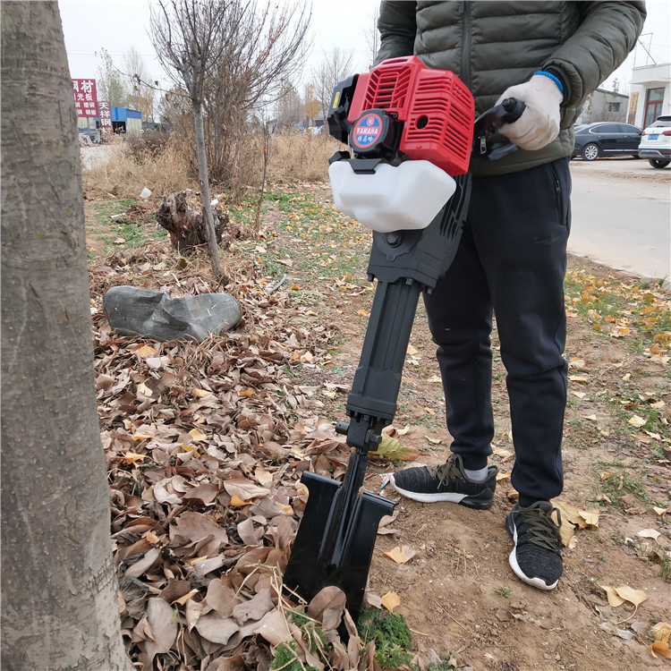 新款断根起苗机 铲式挖树机图片 小型手提式挖树机现货供应